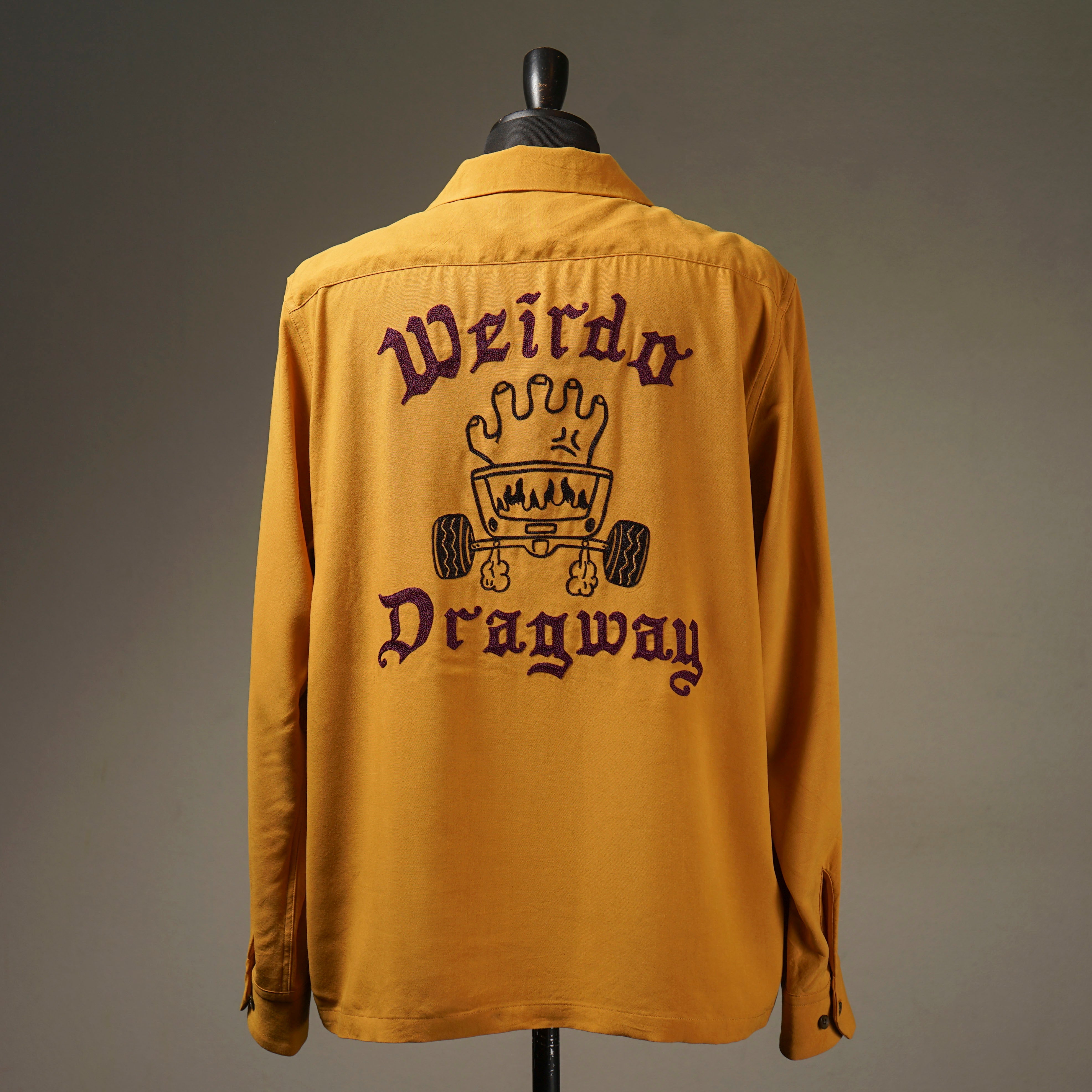 DRAGWAY - L/S SHIRTS - MUSTARD