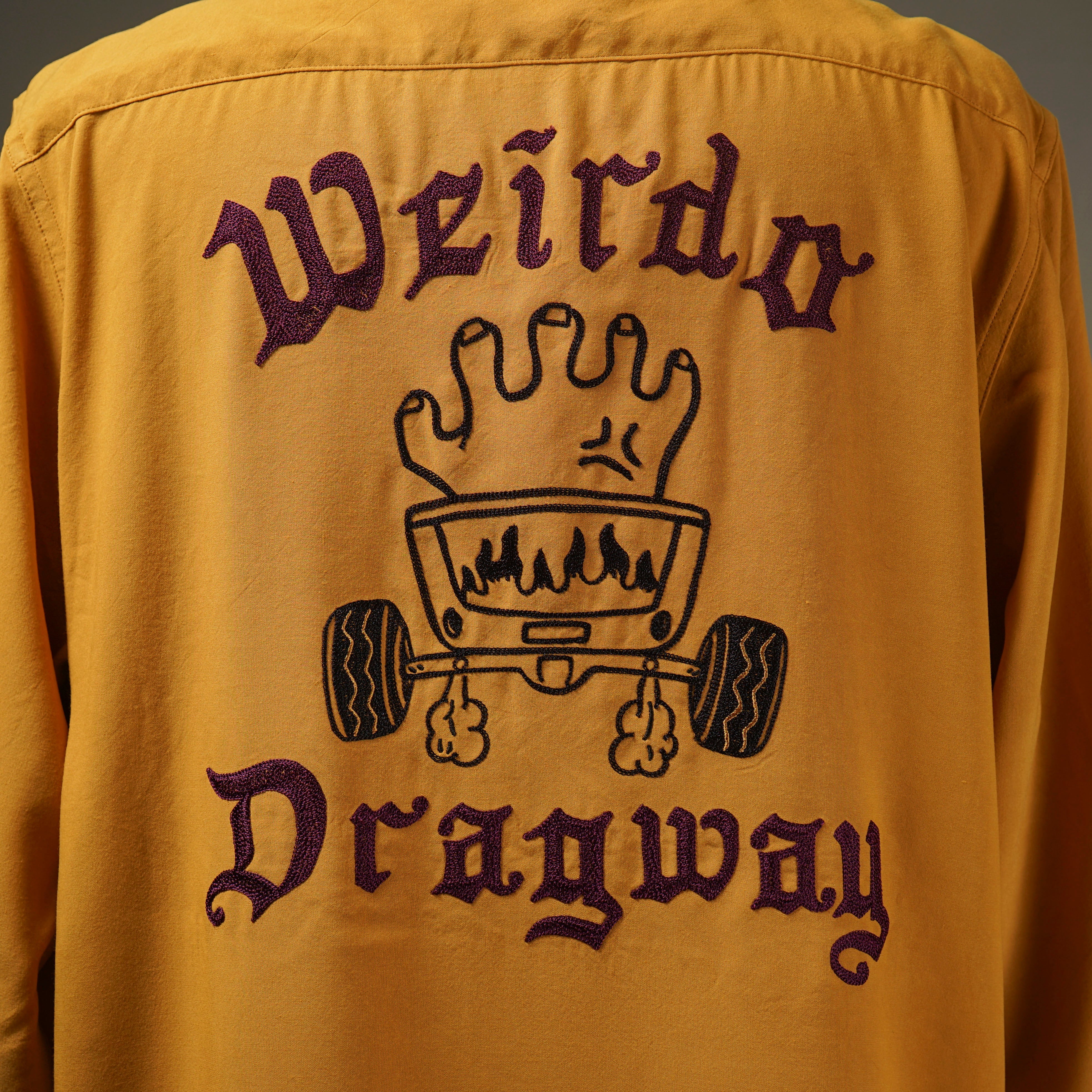 DRAGWAY - L/S SHIRTS - MUSTARD