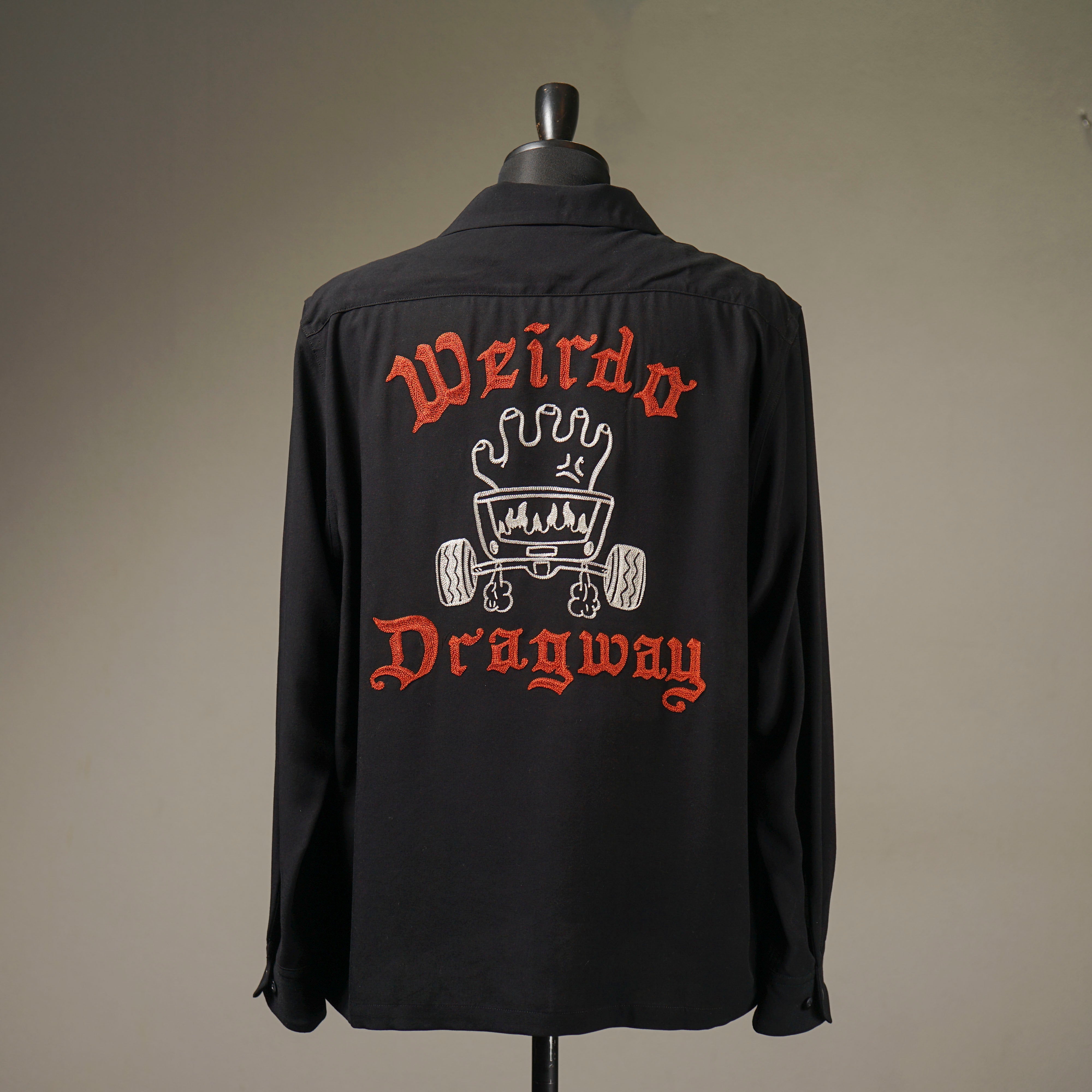 DRAGWAY - L/S SHIRTS - BLACK