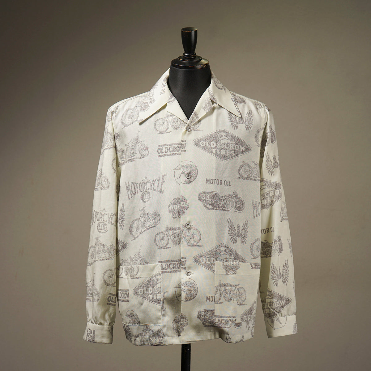 Pronto 730 L.A. MOTORCYCLE GARAGE - L/S SHIRTS - BROWN