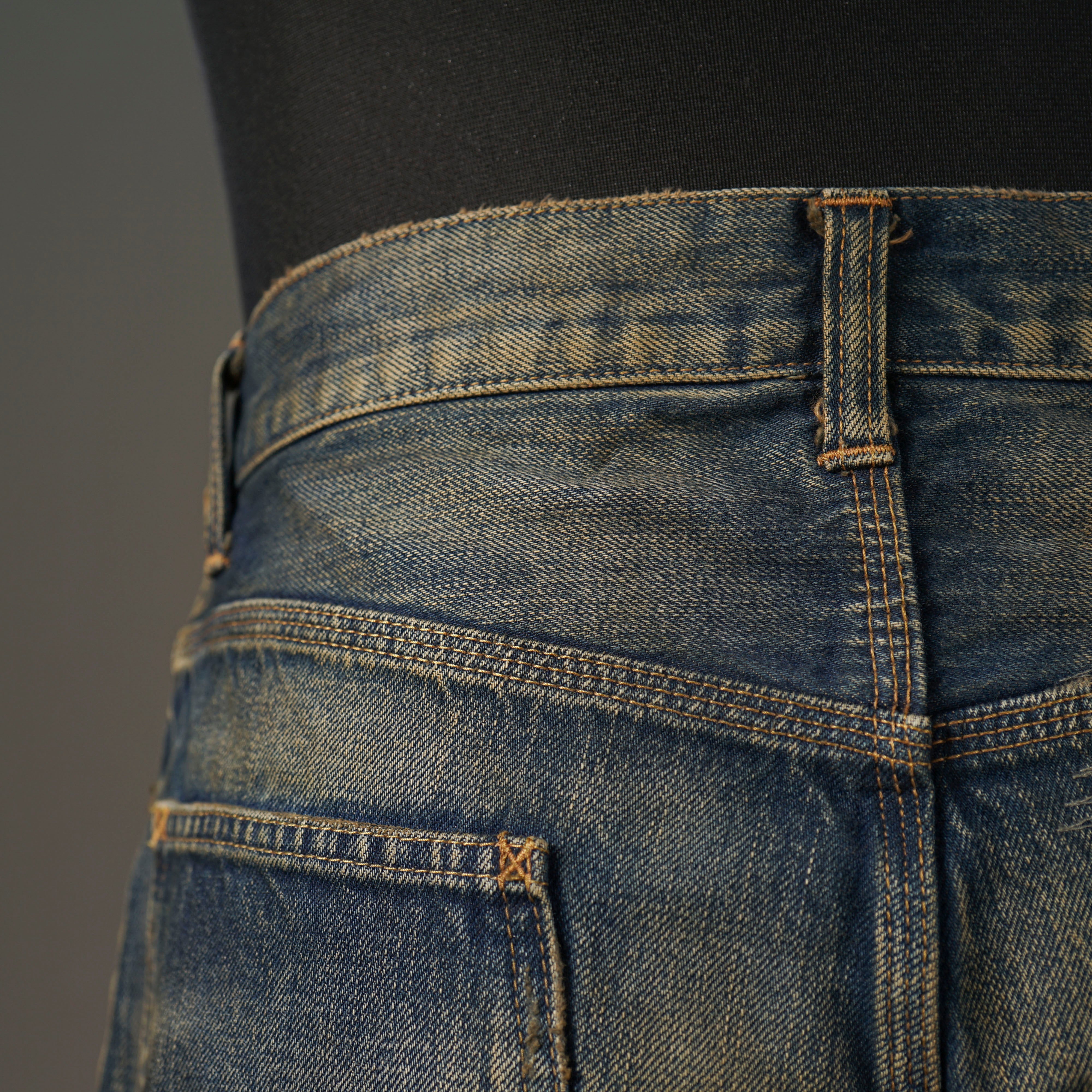 GLADDEN - DENIM "TYPE-1 A" - INDIGO VINTAGE FINISH