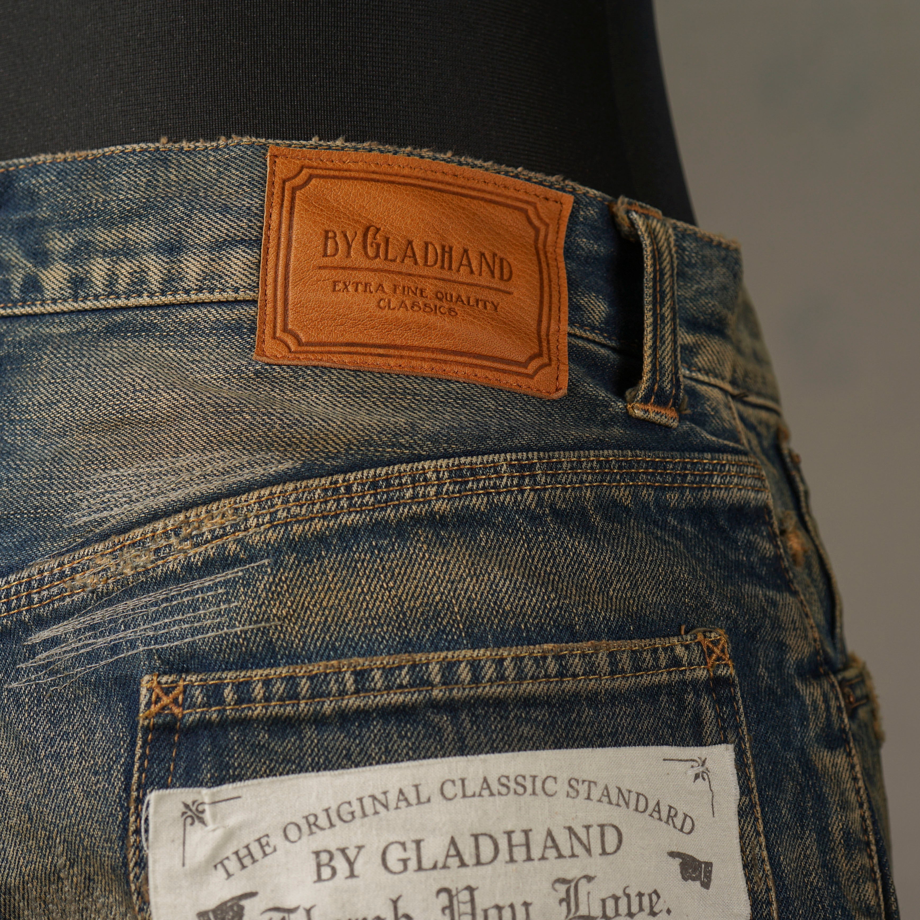 GLADDEN - DENIM "TYPE-1 A" - INDIGO VINTAGE FINISH