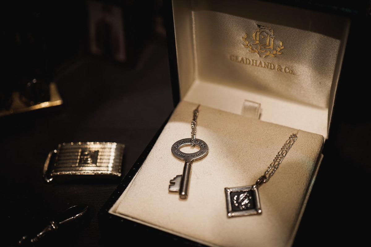 KEY TOP & CHAIN - SILVER925