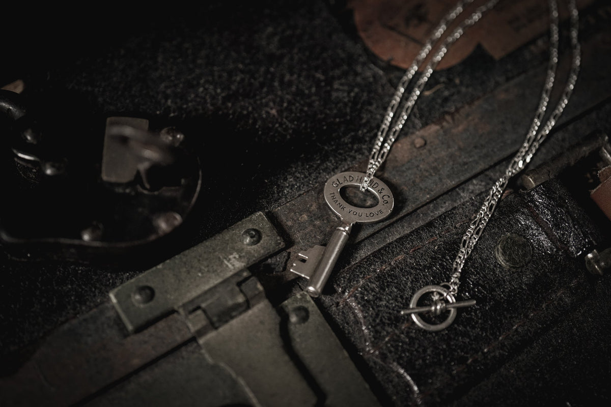 KEY TOP & CHAIN - SILVER925