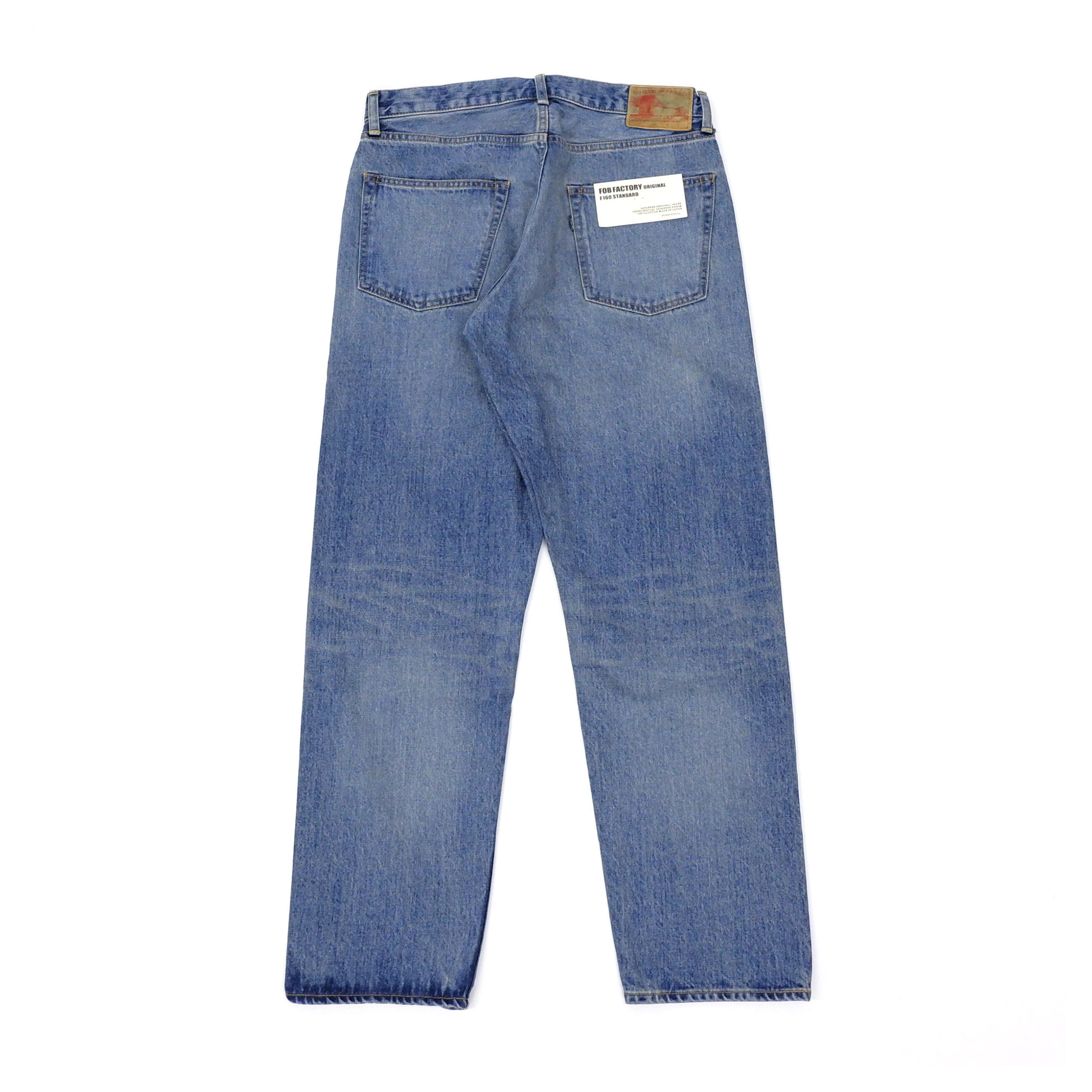 F160 SELVEDGE 66 DENIM 5P - INDIGO