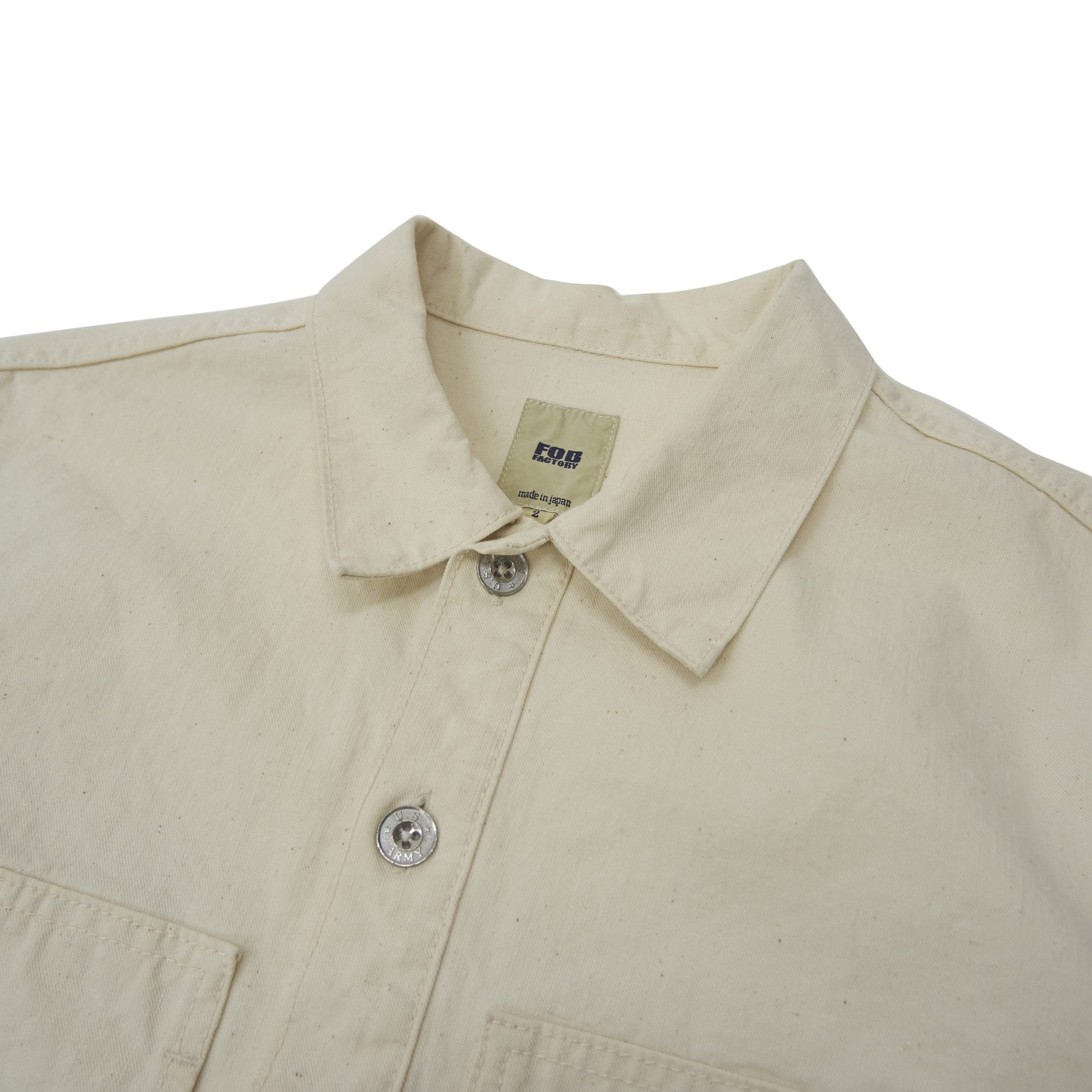 F2443 U.S ARMY P/O JKT - ECRU