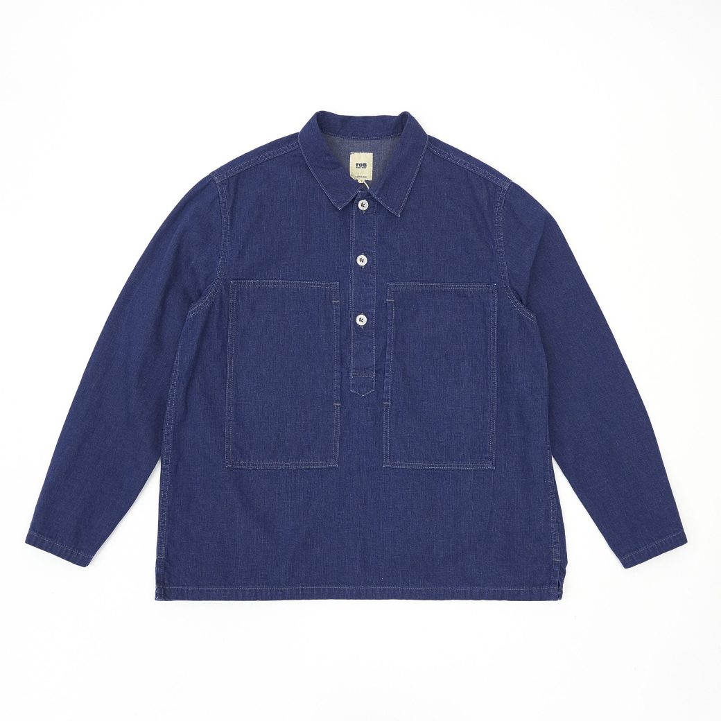 F2442 U.S ARMY DENIM P/O JKT - INDIGO