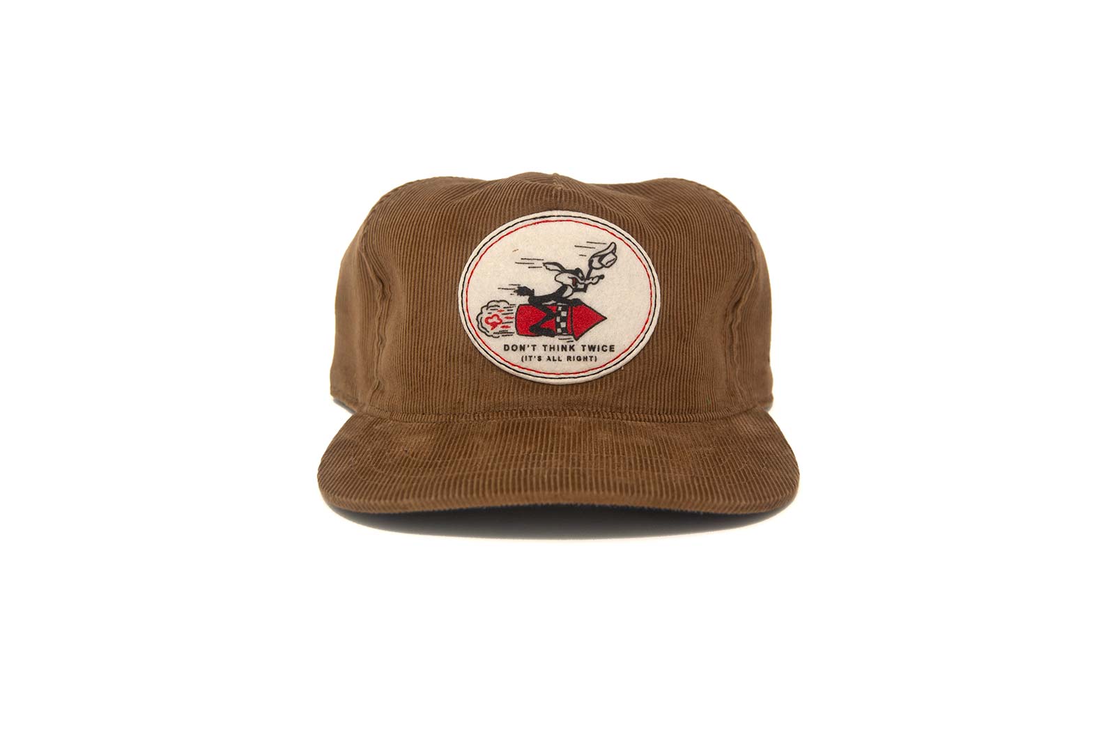 DON'T THINK TWICE CORD Snapback - BROWN