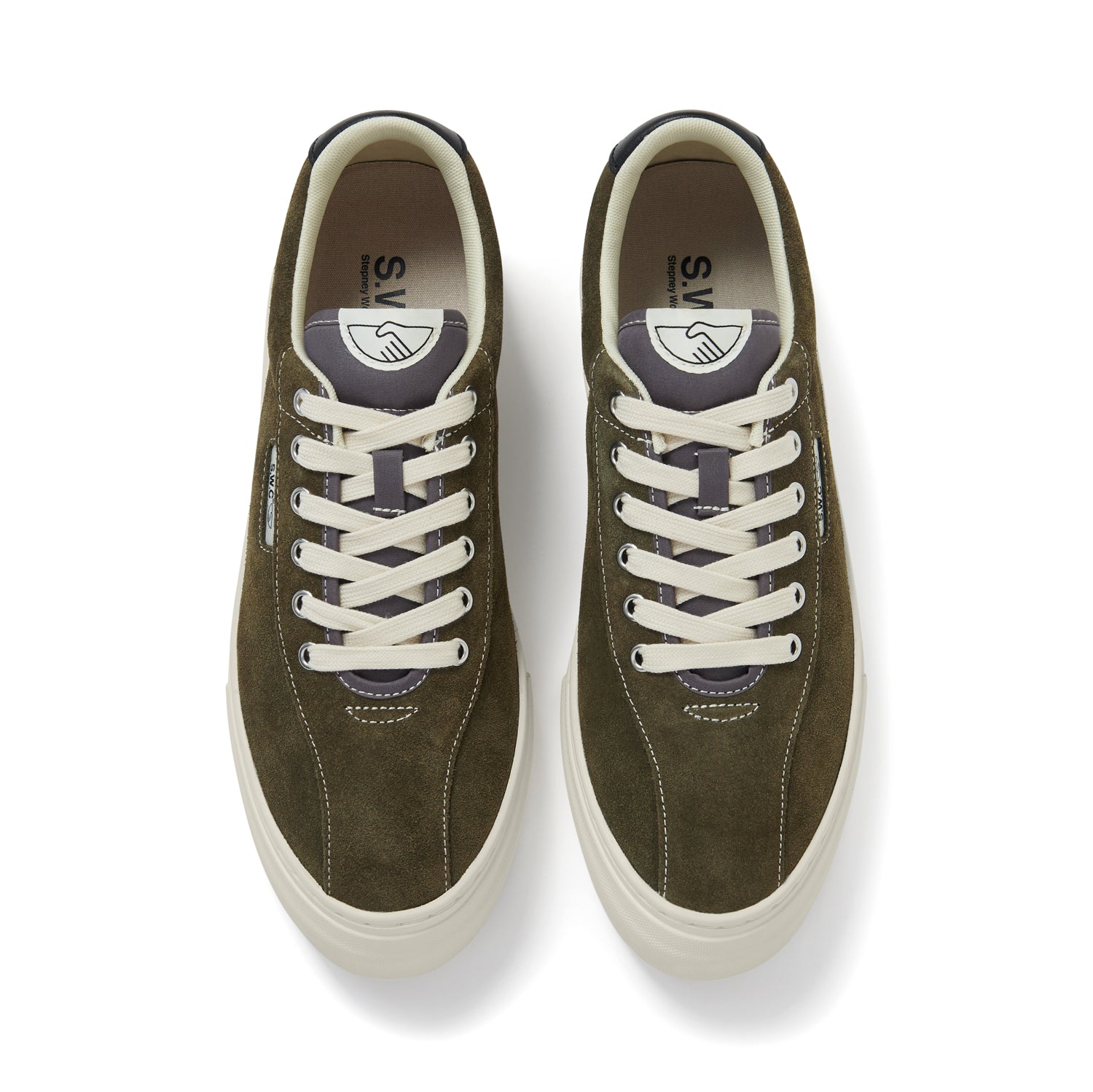 DELLOW 02 CUP SUEDE - WOODLAND