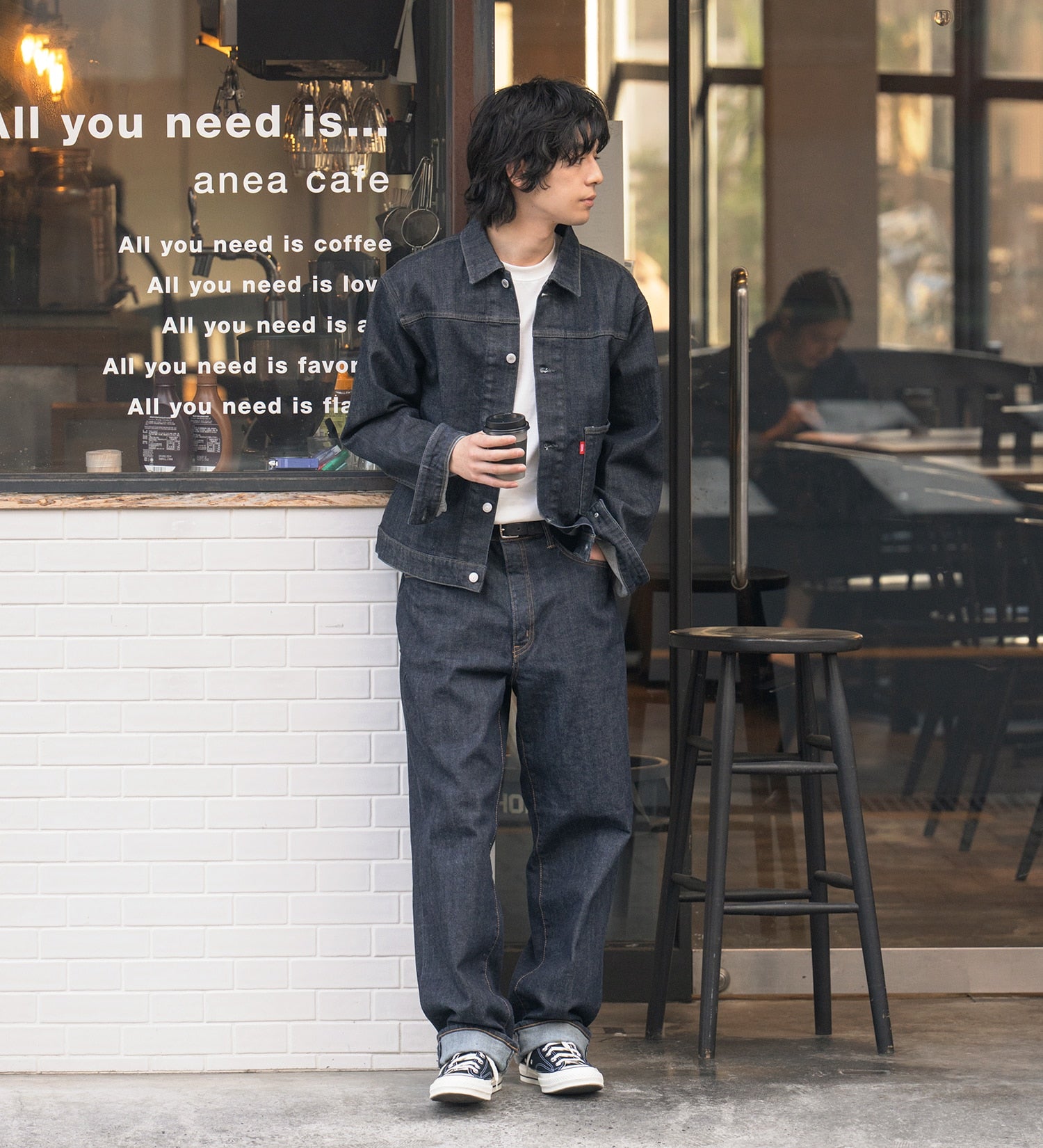 E50334-00 503 RELAX TAPERED - INDIGO