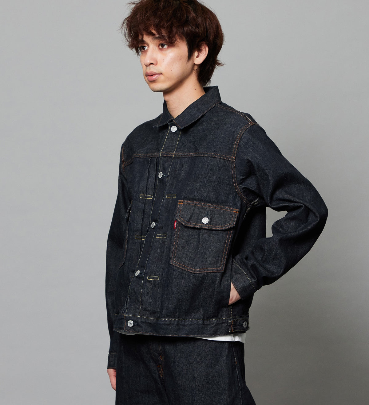 E55550-300 505ZX DENIM JACKET (G-JEAN) - INDIGO