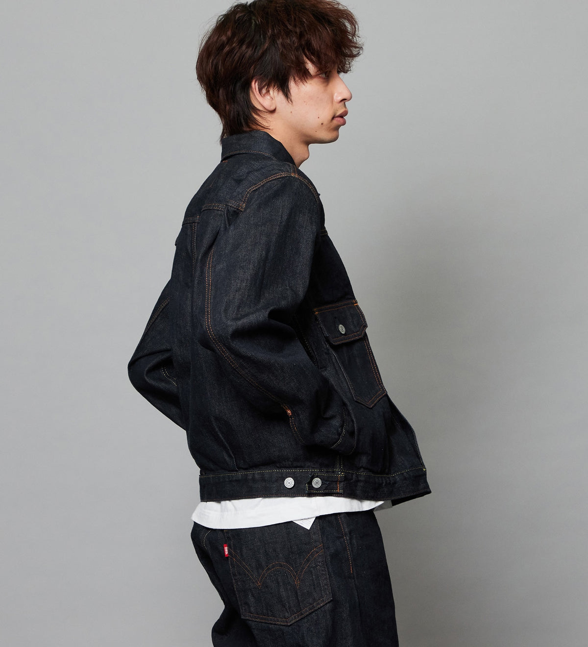 E55550-300 505ZX DENIM JACKET (G-JEAN) - INDIGO
