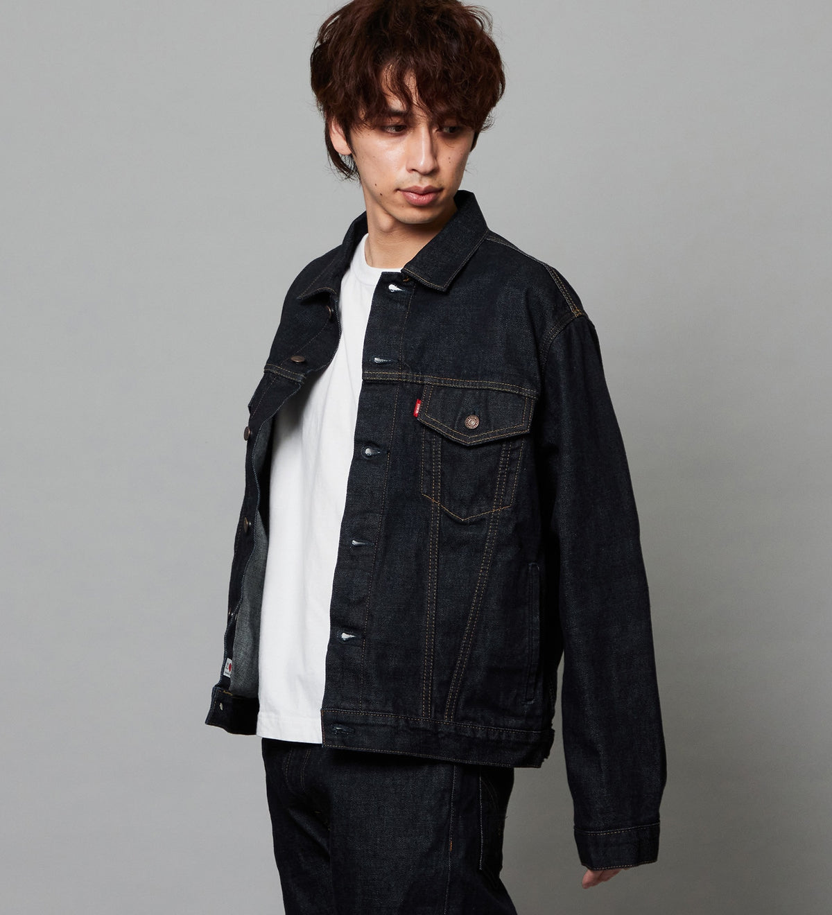 E55560-300 505ZXX DENIM JACKET, SELVEDGE - INDIGO