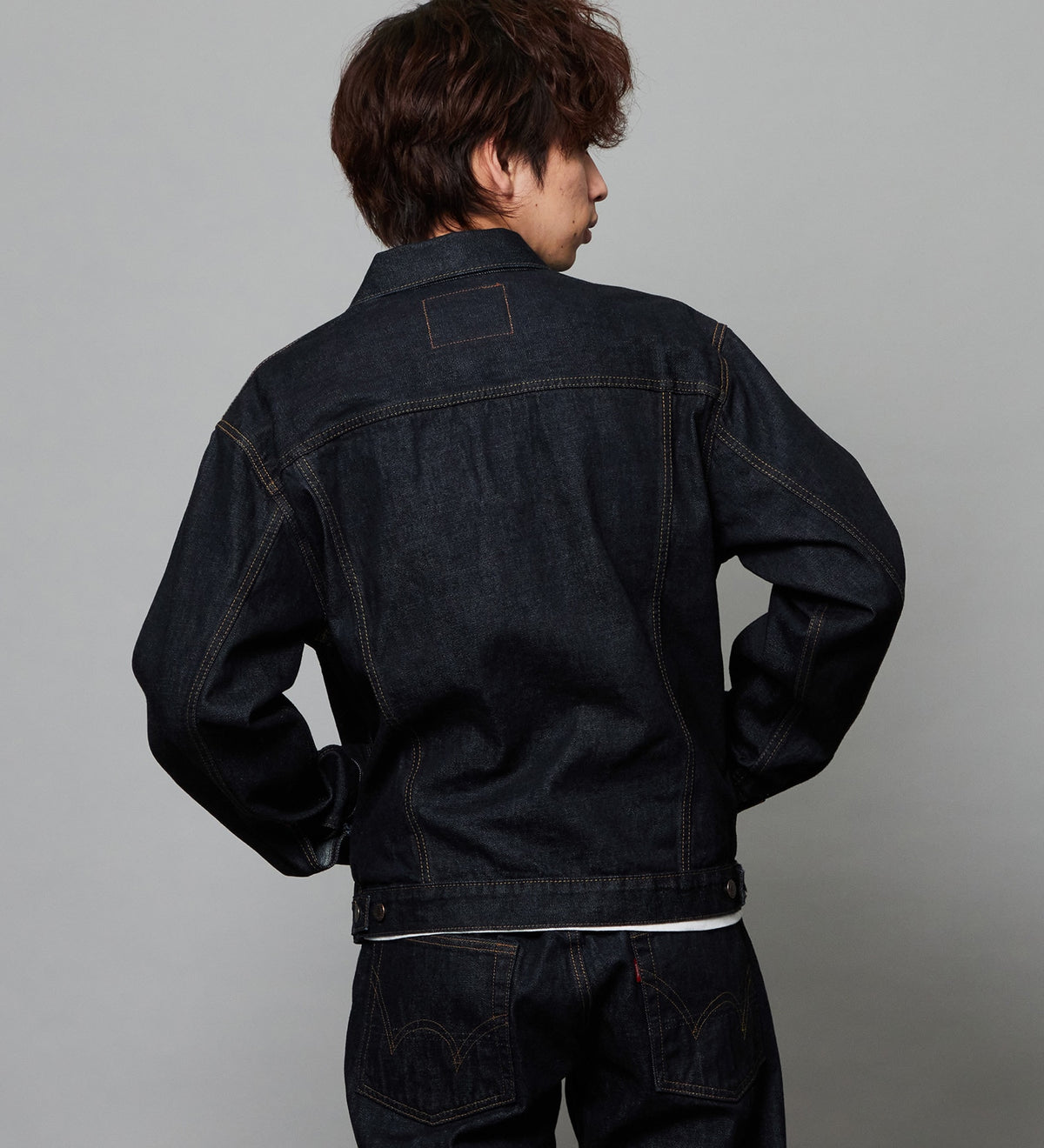 E55560-300 505ZXX DENIM JACKET, SELVEDGE - INDIGO