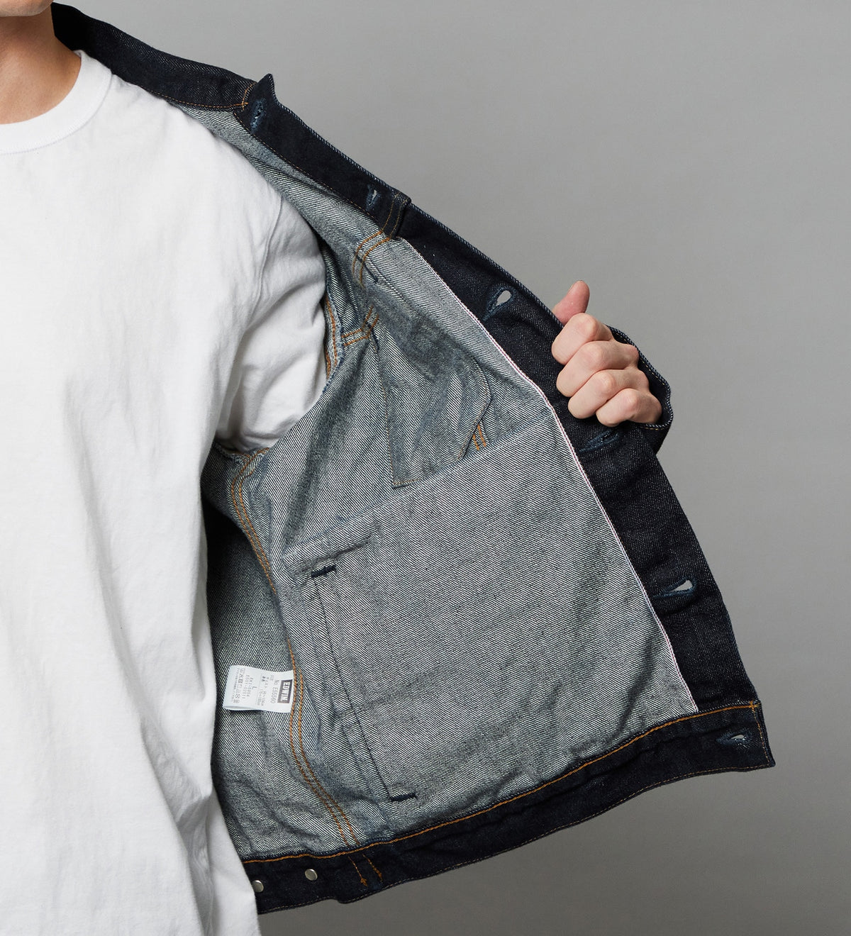 E55560-300 505ZXX DENIM JACKET, SELVEDGE - INDIGO