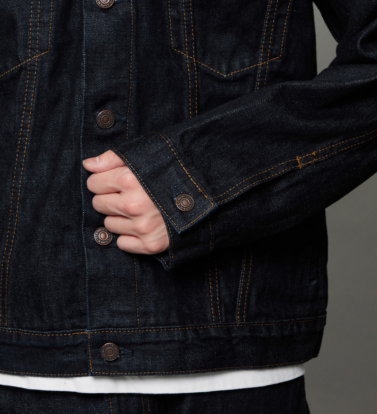 E55560-300 505ZXX DENIM JACKET, SELVEDGE - INDIGO