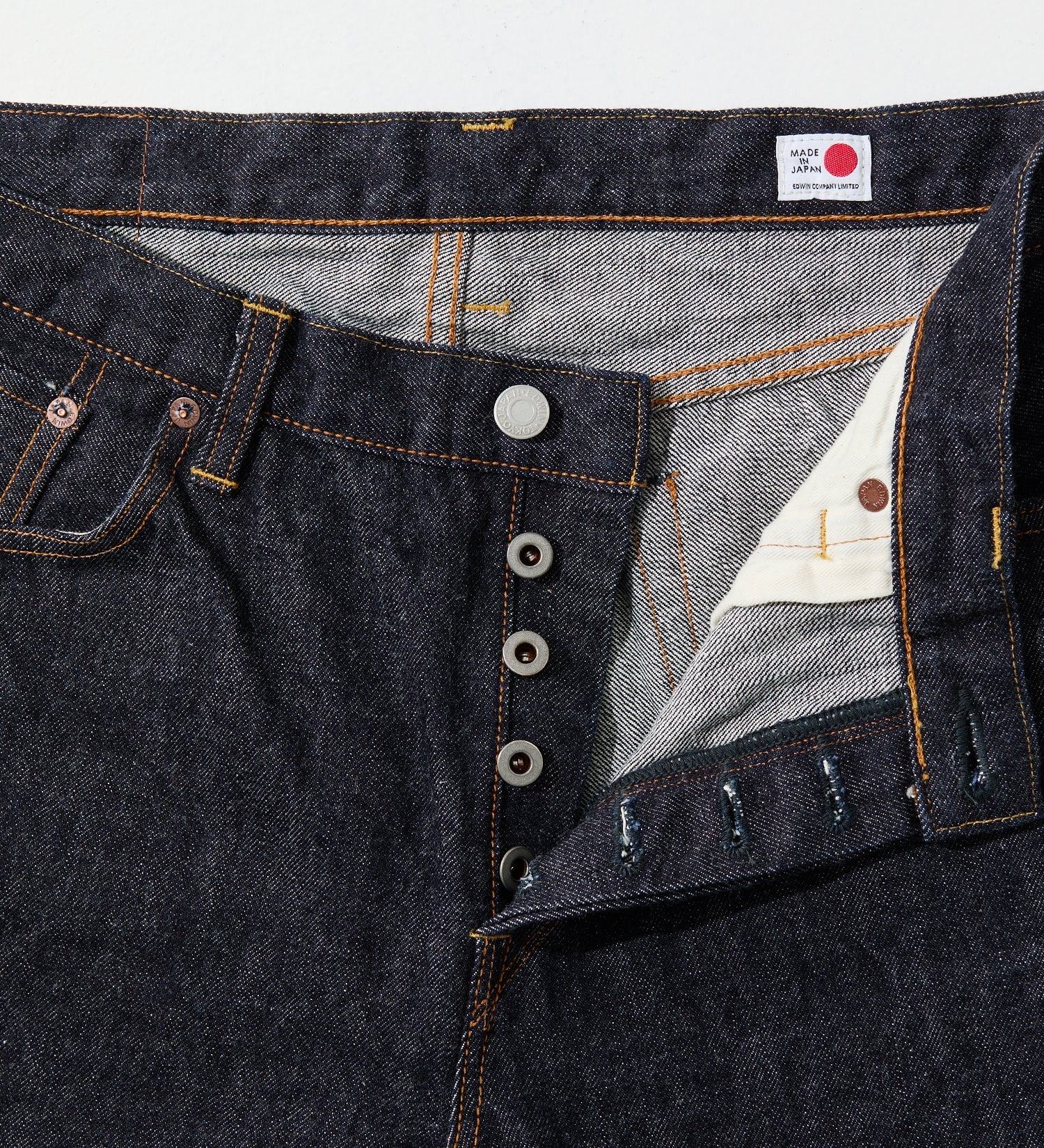 EDS004-100 EDS LOOSE STRAIGHT No.47 - INDIGO