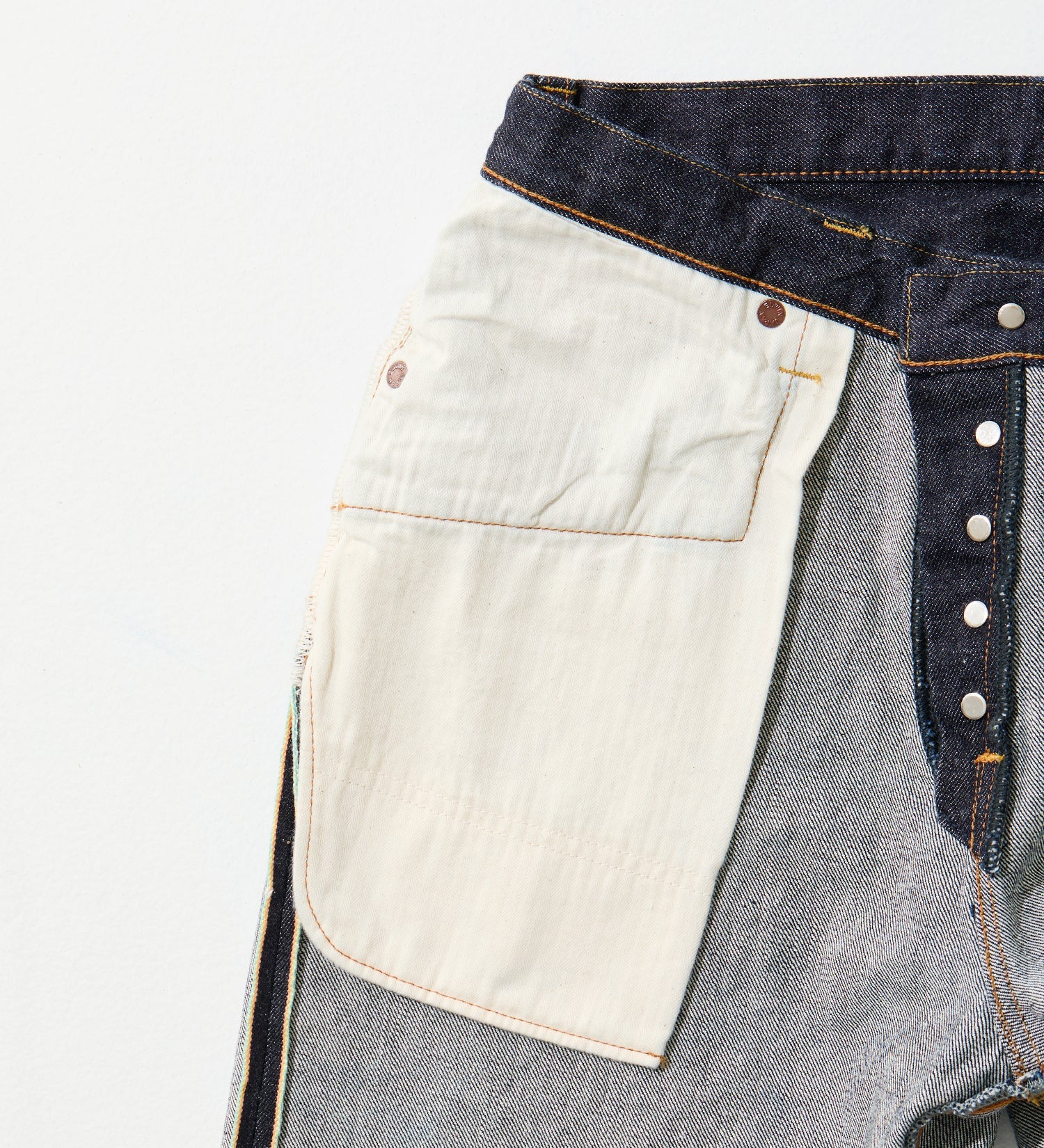 EDS004-100 EDS LOOSE STRAIGHT No.47 - INDIGO