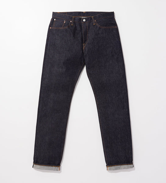 EDS03 389 32 REGULAR STRAIGHT KIBATA - INDIGO UNWASHED