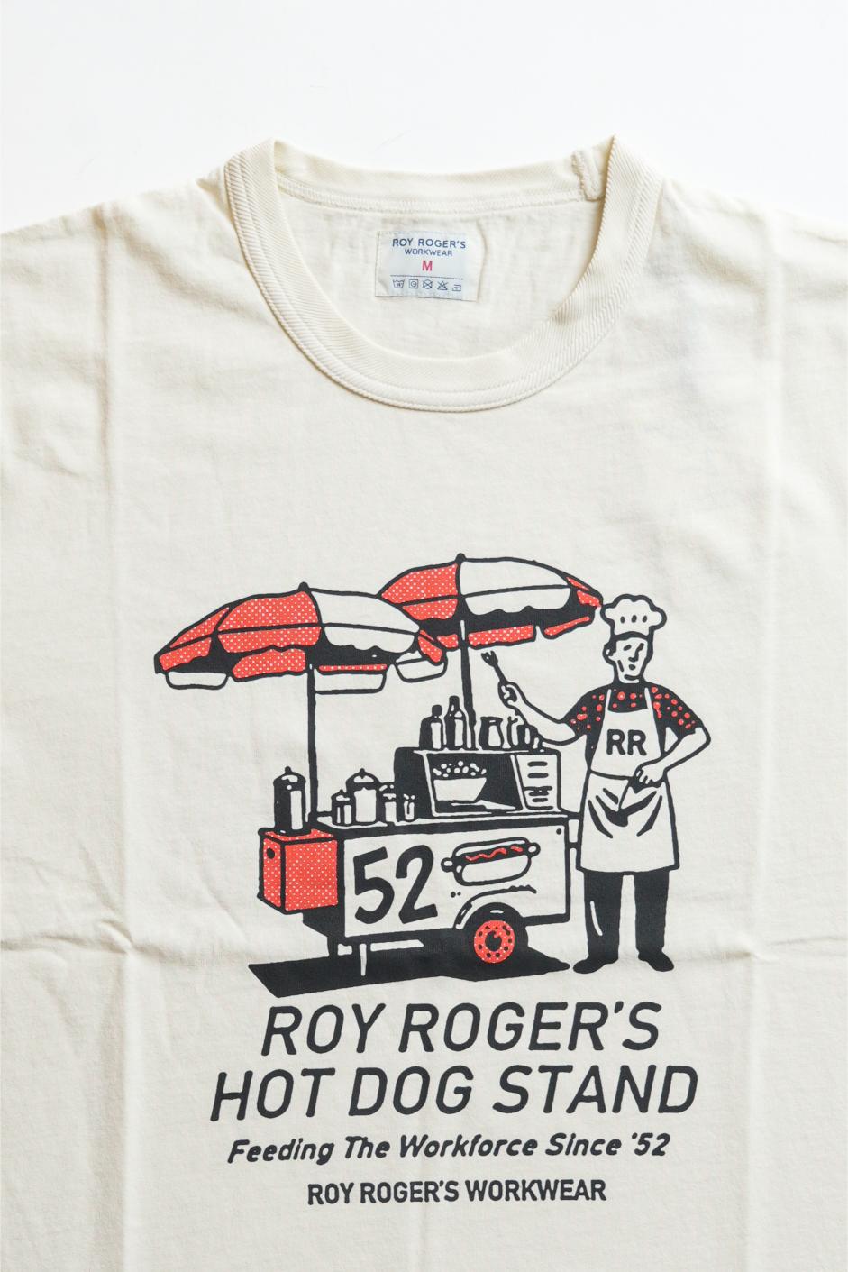T-Shirt Jersey Hot dog stand - Dyed Butter