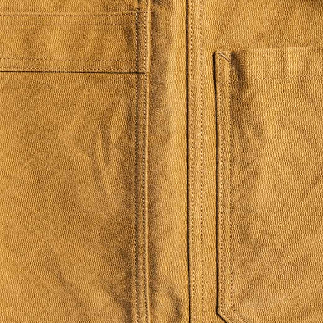 F2373 FRENCH MOLESKIN JKT - KHAKI