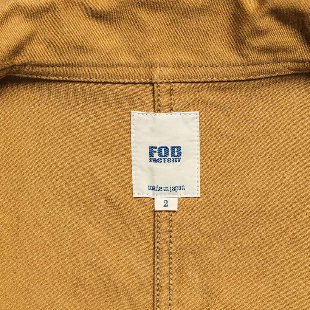 F2373 FRENCH MOLESKIN JKT - KHAKI