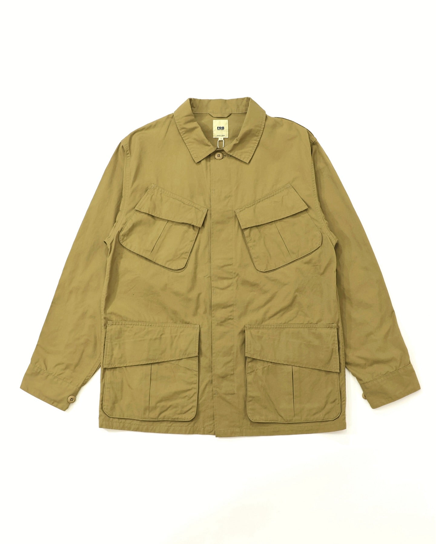 F2452 JUNGLE FATIGUE JKT - KHAKI