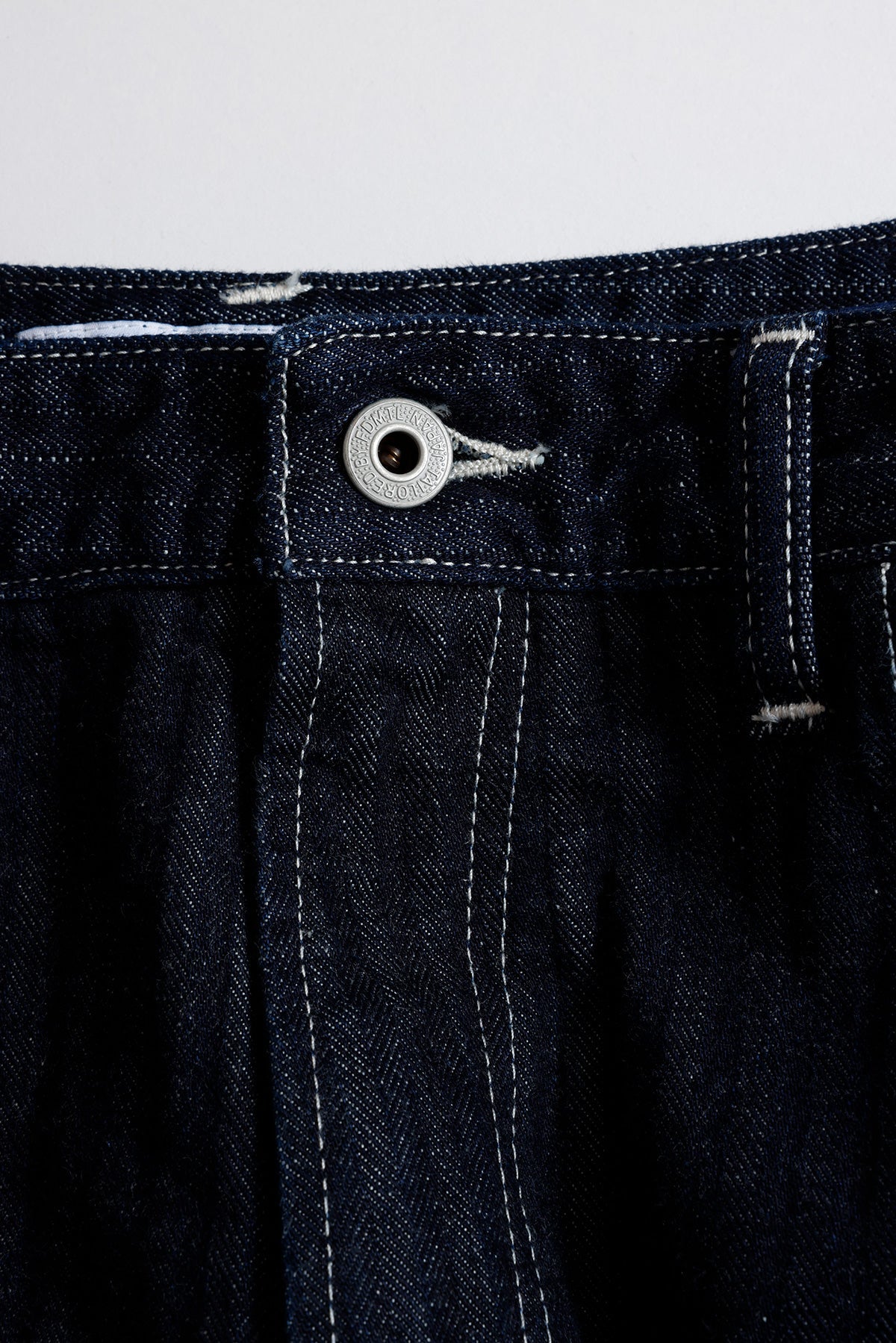 PATCHWORK DOUBLE KNEE PANTS RINSE (FA26) - INDIGO