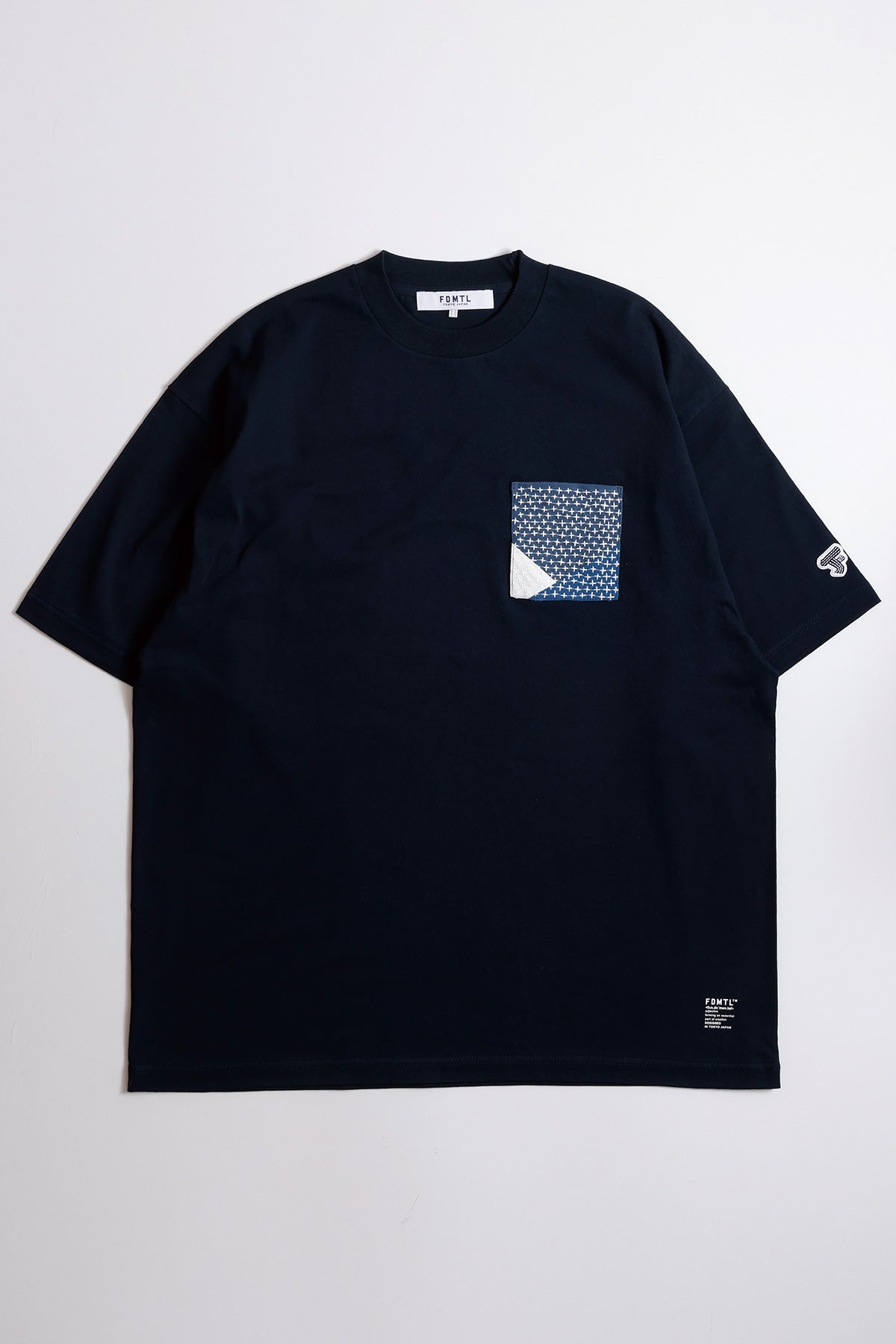ORIGAMI TEE (FA26) - NAVY