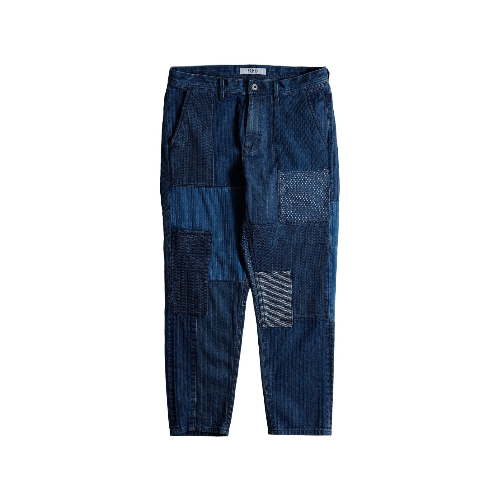 PATCHWORK PANTS 3YR WASH (FA25) - INDIGO