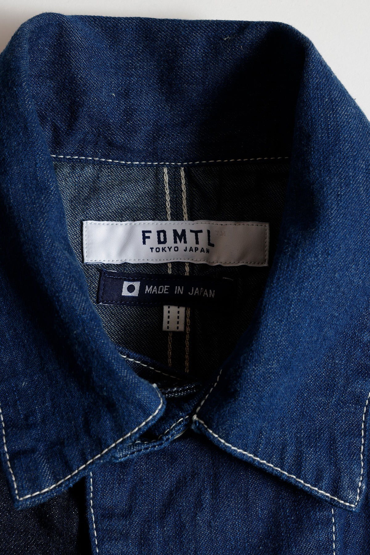 THIRD JACKET COVERALL RINSE (AW25) - INDIGO