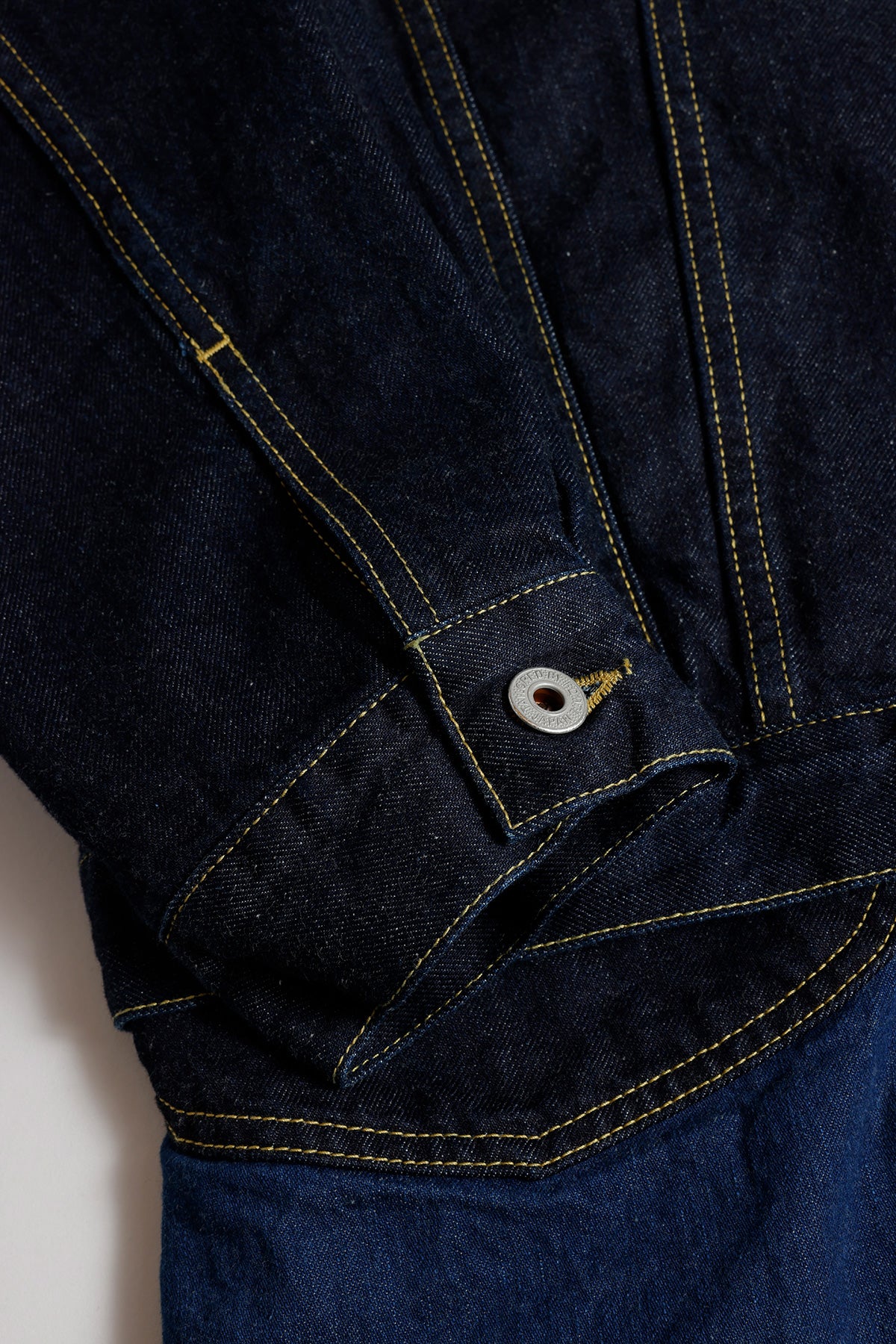 THIRD JACKET COVERALL RINSE (AW25) - INDIGO