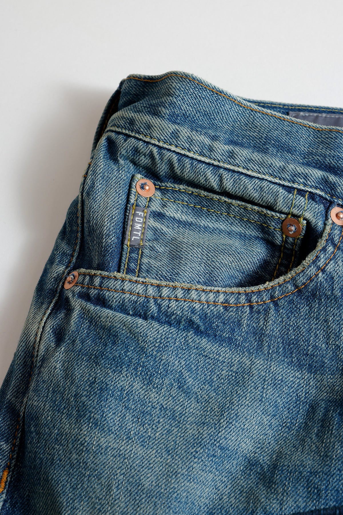 CLASSIC FIT DENIM CS127 (AW25) - INDIGO