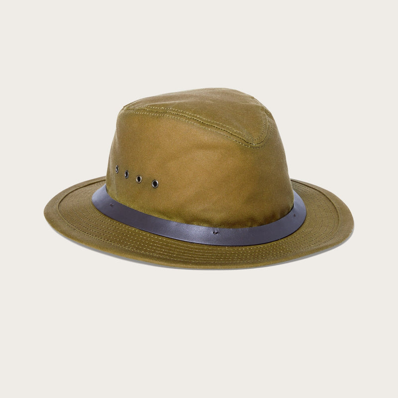 TIN CLOTH PACKER HAT - DARK TAN