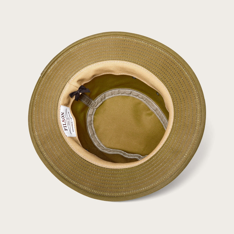 TIN CLOTH PACKER HAT - DARK TAN