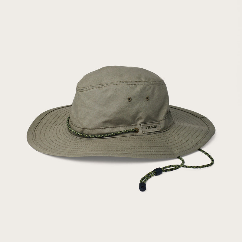 TWIN FALLS TRAVEL HAT - OTTER GREEN