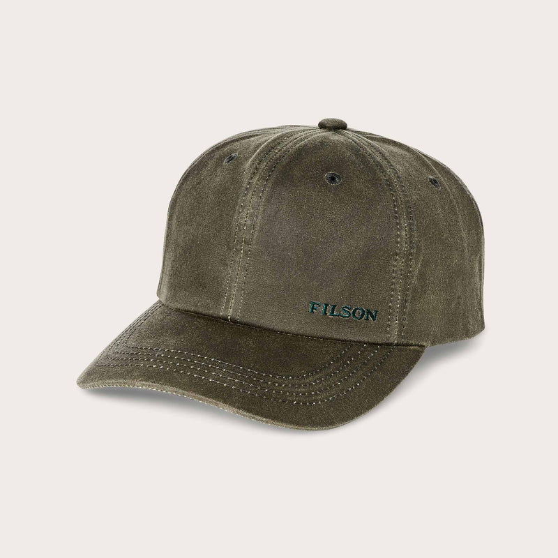 OIL TIN LOGGER CAP - OTTER GREEN/DECO SPORTSMAN