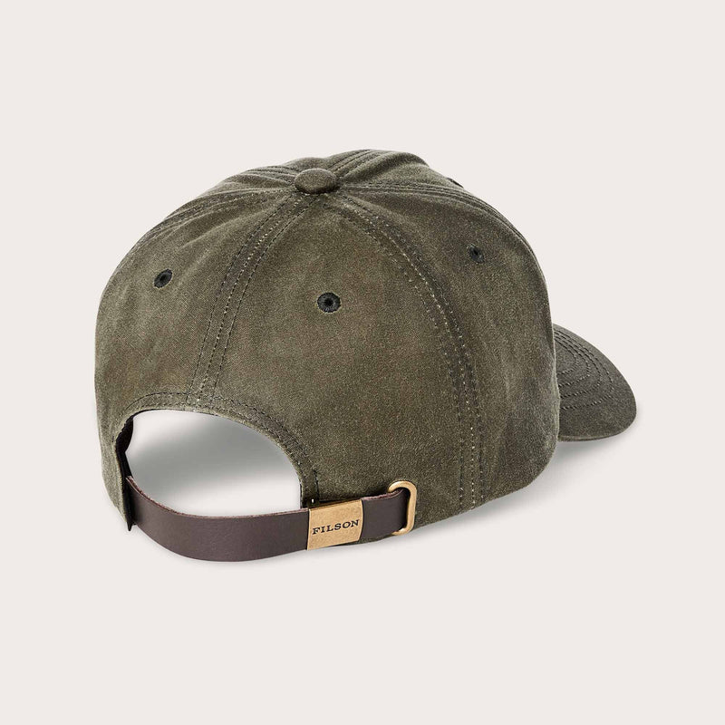 OIL TIN LOGGER CAP - OTTER GREEN/DECO SPORTSMAN