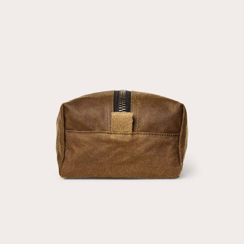 TIN CLOTH TRAVEL KIT - DARK TAN