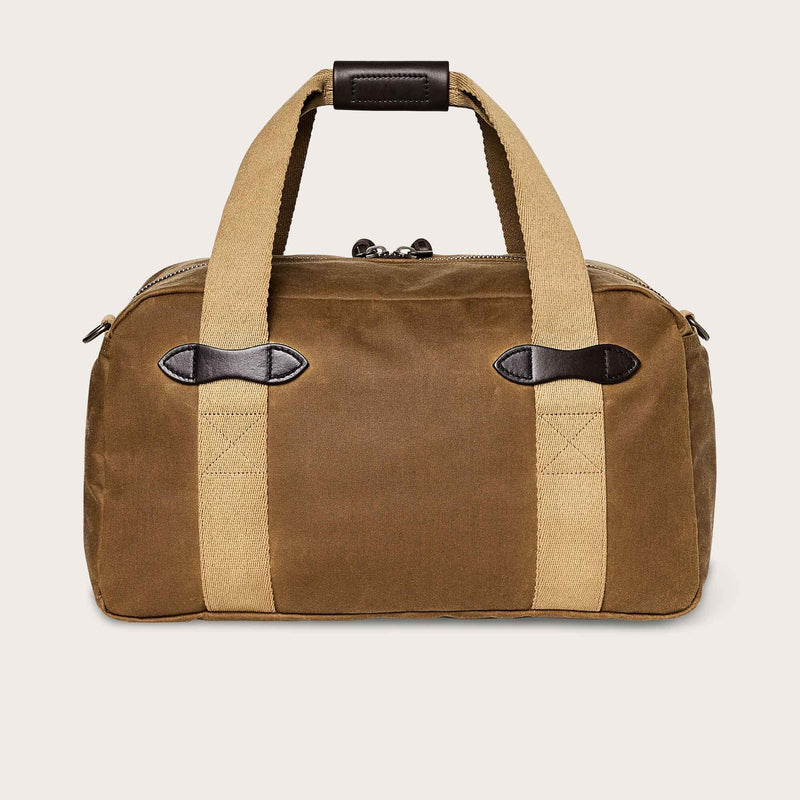 SMALL TIN CLOTH DUFFLE BAG - DARK TAN