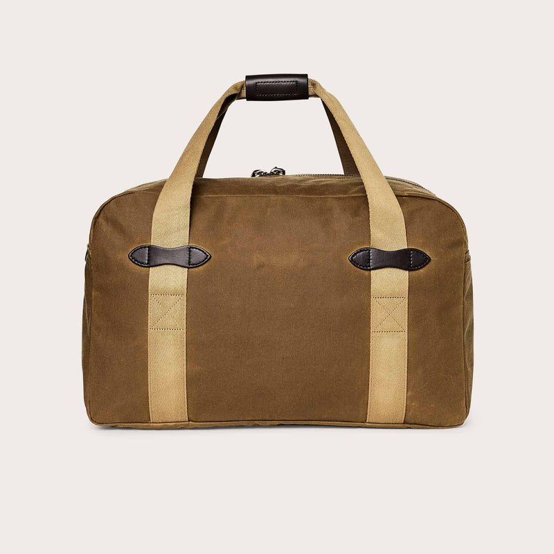 MEDIUM TIN CLOTH DUFFLE BAG - DARK TAN