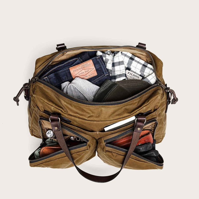 48 HOUR DUFFLE - DARK TAN