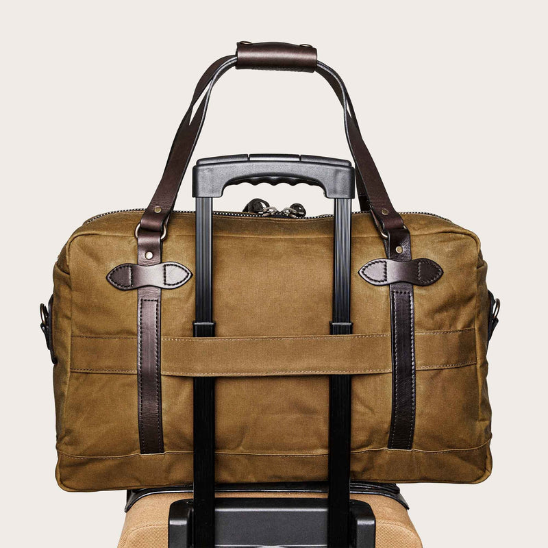 48 HOUR DUFFLE - DARK TAN