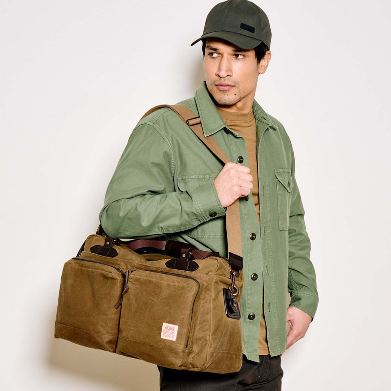 48 HOUR DUFFLE - DARK TAN