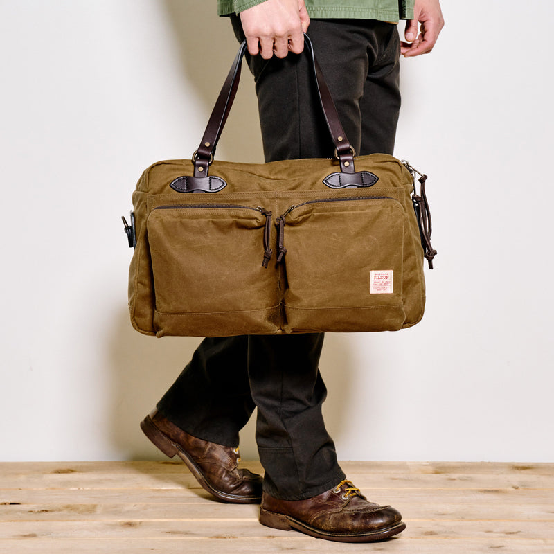 48 HOUR DUFFLE - DARK TAN