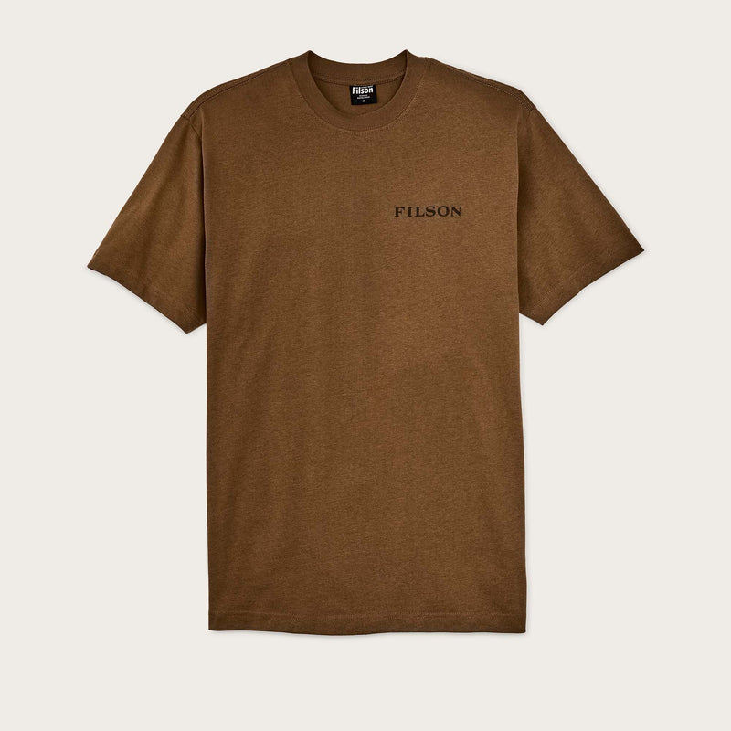 FRONTIER GRAPHIC T-SHIRT - GOLD OCHRE/DEER