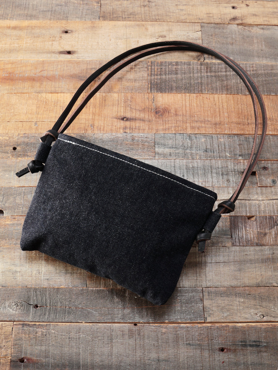 FN-BT-006 BAG - 18oz DENIM SACOCHE - INDIGO