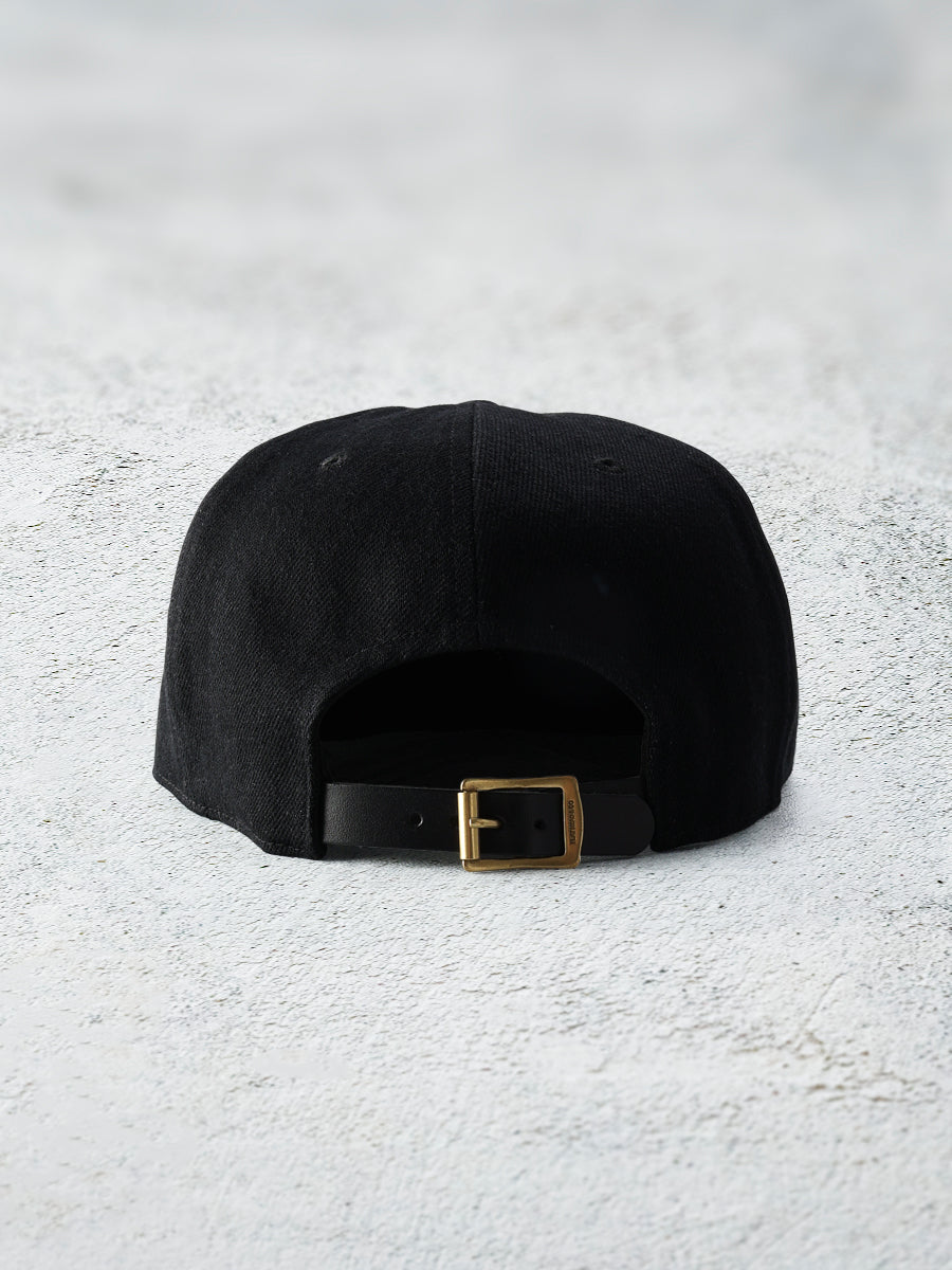 FN-HC007 HEADWEAR - 12oz DENIM TRACKER CAP - BLACK