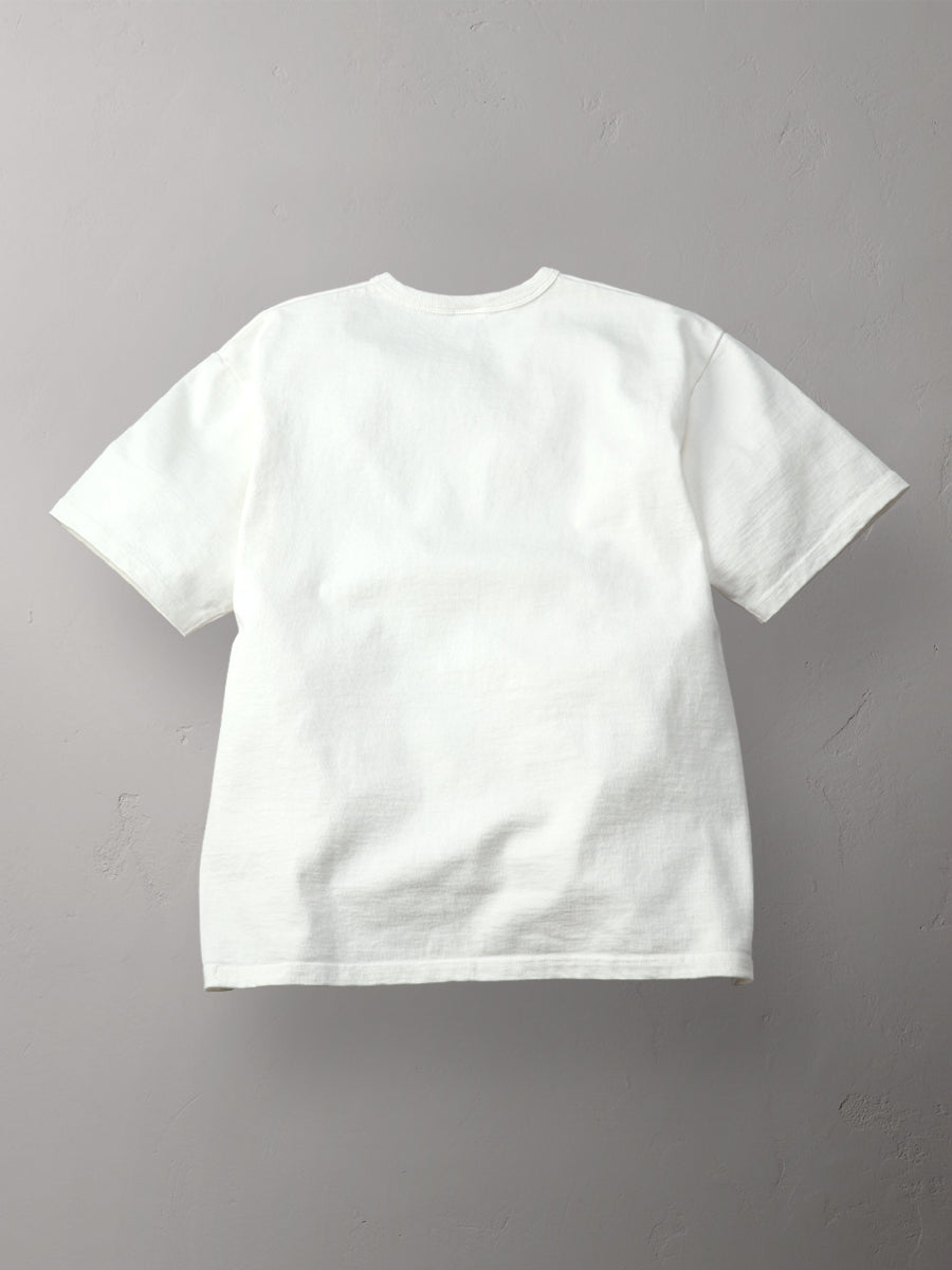 FN-HTK-001 T-SHIRT - LOOPWHEEL HEAVY - WHITE