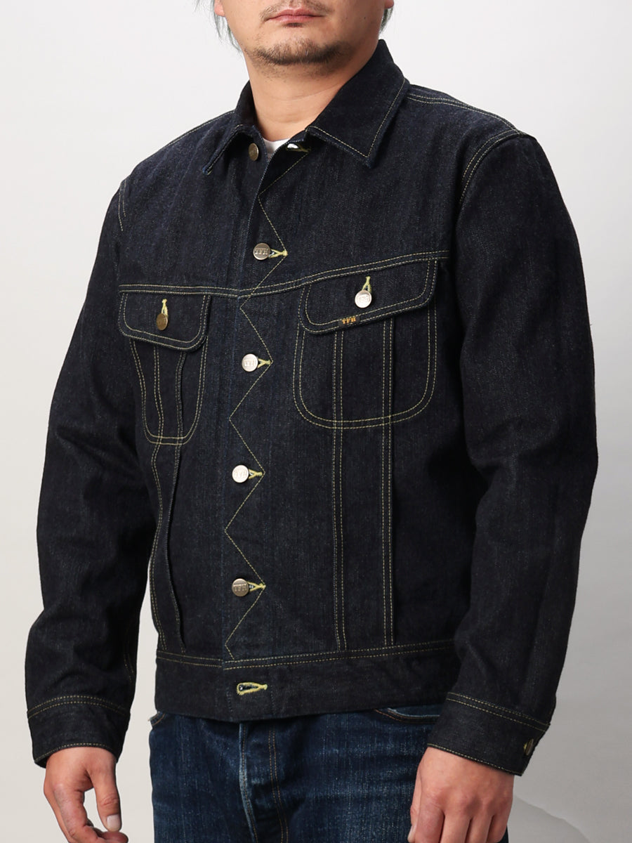 FN-OJ-D103 JACKET - 14.5oz DENIM - INDIGO